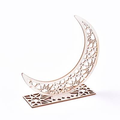 Eid Mubarak Wooden Ornaments