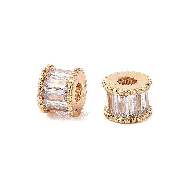 Brass Glass Beads