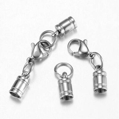 Tarnish Resistant 304 Stainless Steel Lobster Claw Clasps