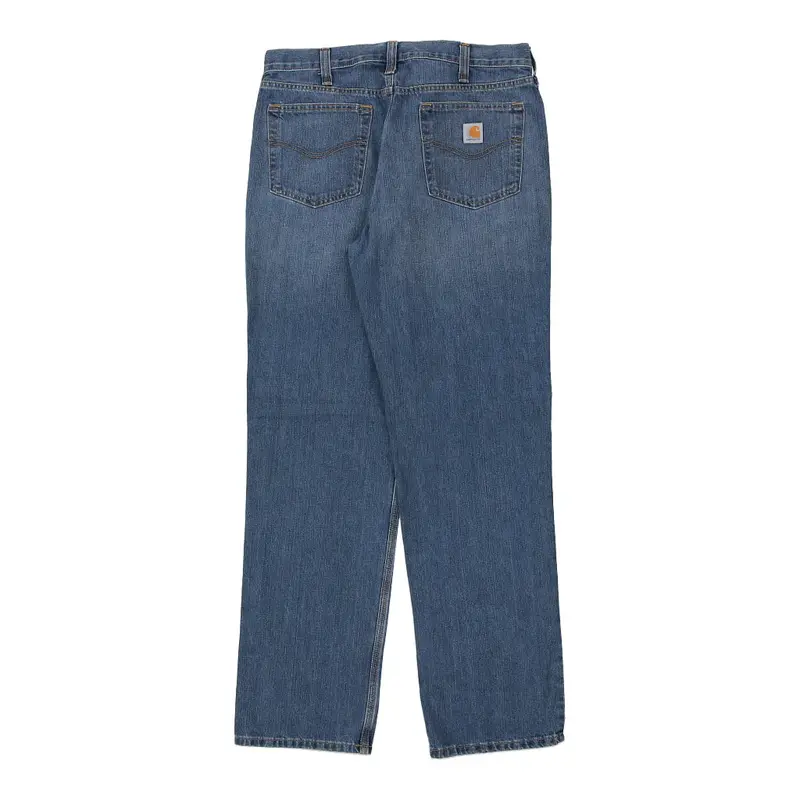 Carhartt Jeans - 36W 35L Blue Cotton