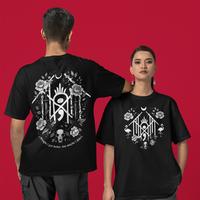 Sleep Apparel: Even in Arcadia art BW Tanks, House Veridian Sweater, Feathered Host Hoodie, Metal Band Tee