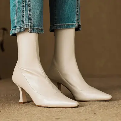 CHIKO Akeelah Pointy Toe Stiletto Ankle Boots
