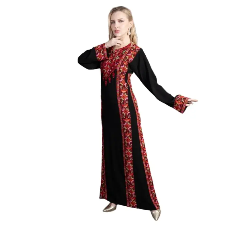 Embroidery Abaya with 4 Veins: Unique Elegance and Superior Comfort