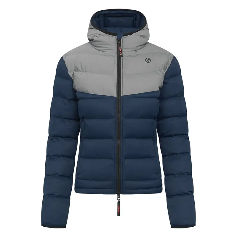 Women's Reflective Hooded Synthetic Down Jacket