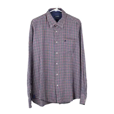 Rioner Checked Shirt - XL Blue Cotton