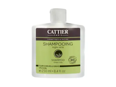 Cattier Organic Green Clay Oily Scalp Shampoo 250ML