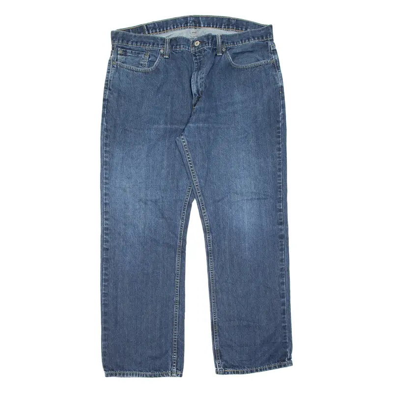 LEVI'S 559 Jeans Mens Blue Relaxed Straight Stone Wash W40 L32