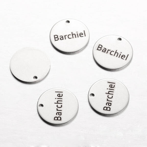 Non-Tarnish Spray Painted 201 Stainless Steel Charms