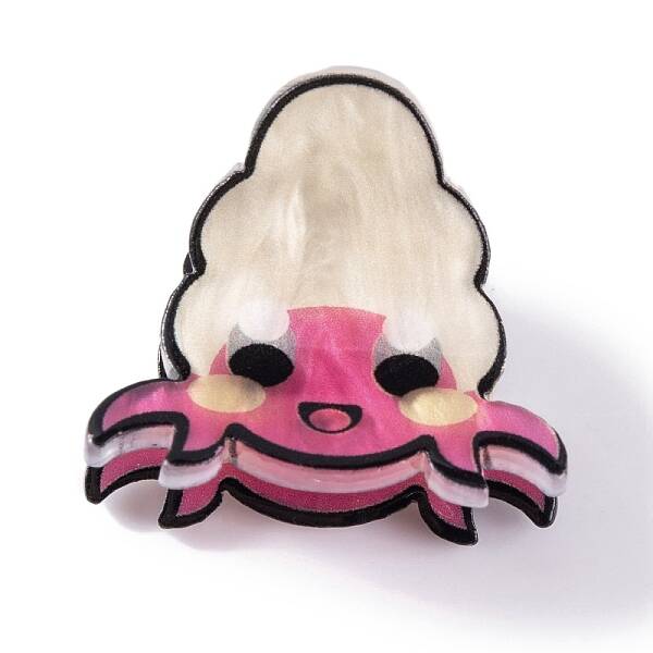 Cute Mini Sea Animal Acrylic Claw Hair Clips