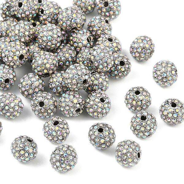 Alloy Rhinestone Beads