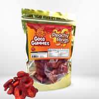 Goso Gummies Spicy Chamoy Peach Rings | 8 Ounce Bag