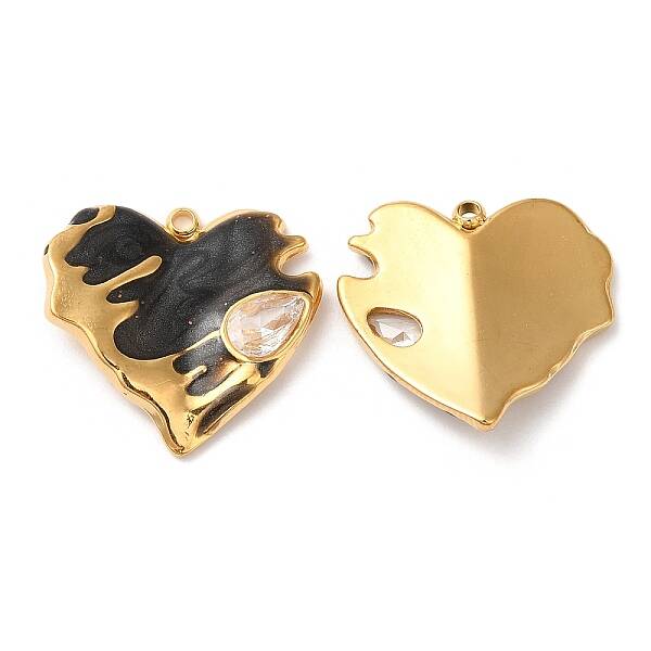 304 Stainless Steel Enamel Pendants