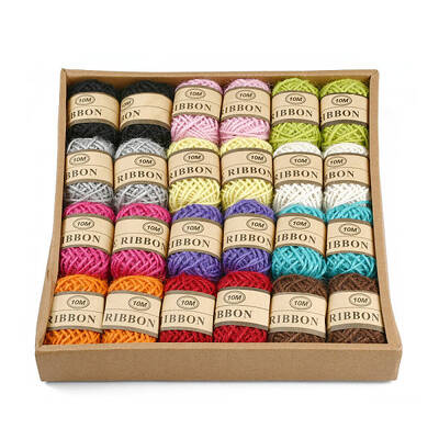 12 Colors Jute Cord