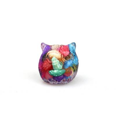 Resin Carved Owl Figurines
