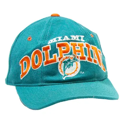STARTER Miami Dolphins Mens Baseball Cap Blue Wool M