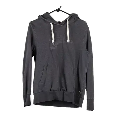 Puma Hoodie - Large Grey Cotton Blend
