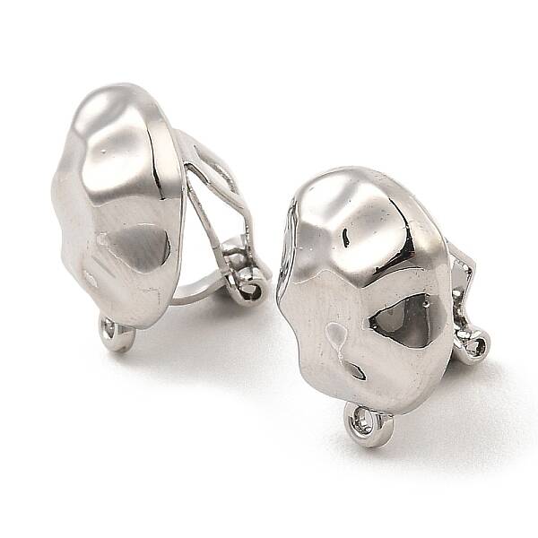 Alloy Clip-on Earring Findings