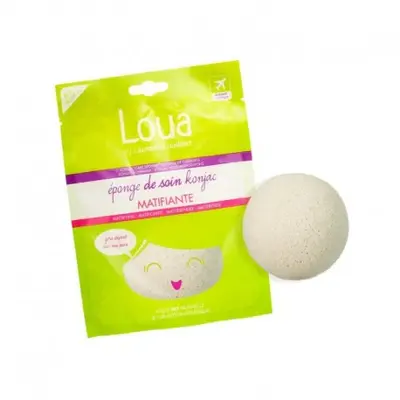 Loua Loua Sponge Konjac Mattifying Makeup Remover Combination and Oily Skin