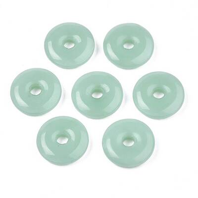 Transparent Spray Painted Glass Beads
