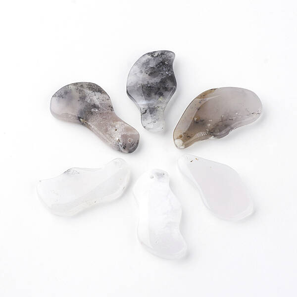 Natural Agate Pendants