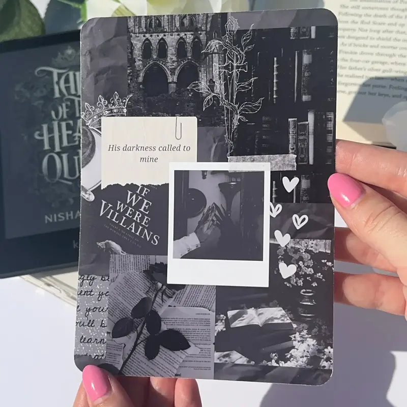 Dark Villain Paperwhite Kindle Insert