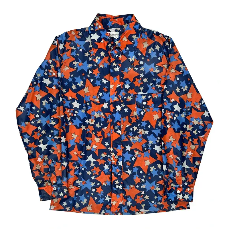 Saska Parrott Patterned Shirt - Large Multicoloured Polyester