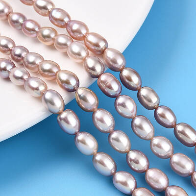 Natural Cultured Freshwater Pearl Beads Strands