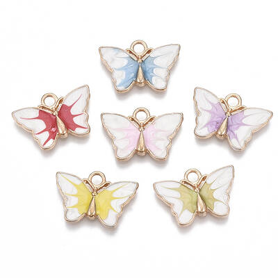 Alloy Enamel Pendants