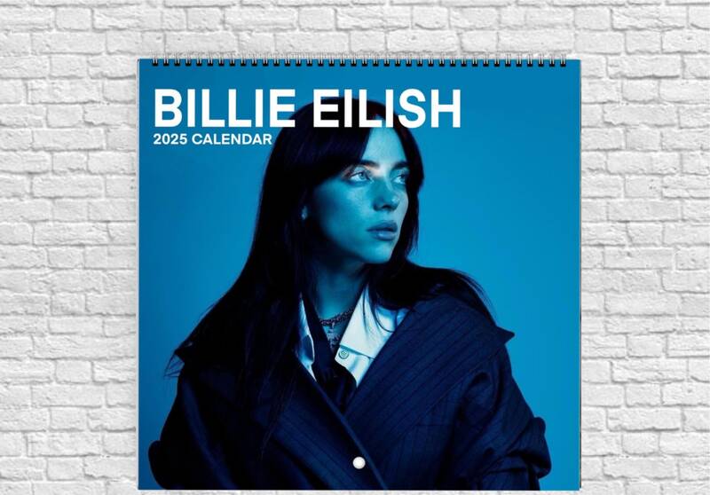 Billie Eilish 2025 Calendar, Billie Eilish Merch, Hit Me Hard And Soft The Tour