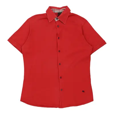 Etro Polo Shirt - Medium Red Cotton