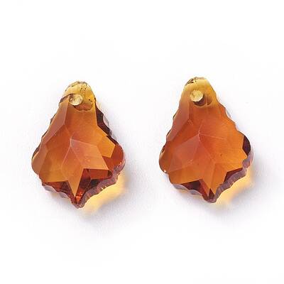 Faceted Glass Pendants