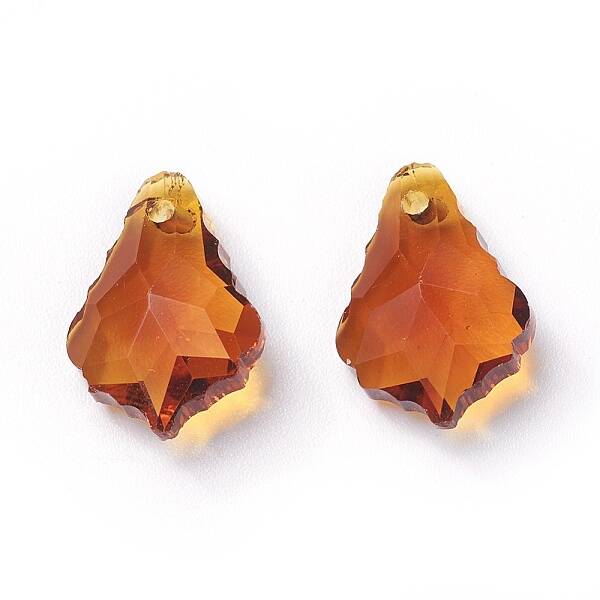 Faceted Glass Pendants