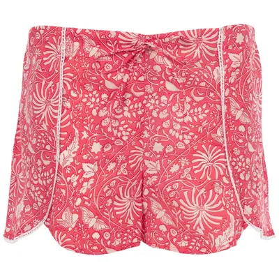 Sweet Dreams Pajama Shorts - Green - S