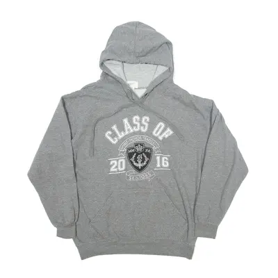 JOSTONS Class of 2016 Seniors Hoodie Grey Pullover Mens M