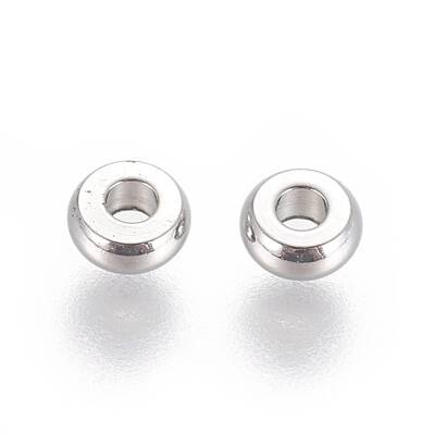 Tarnish Resistant 304 Stainless Steel Spacer Beads