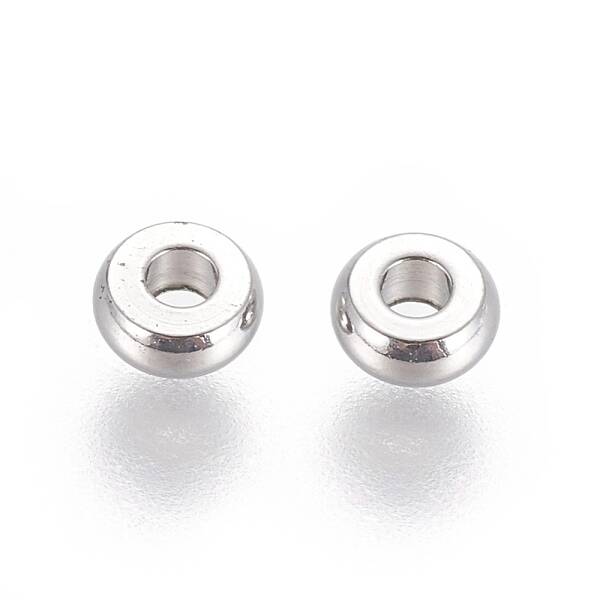 Tarnish Resistant 304 Stainless Steel Spacer Beads