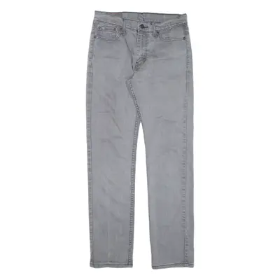 LEVI'S 511 Jeans Mens Grey Slim Straight W30 L29