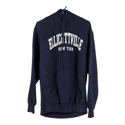 Ellicottville, New York Mv Sport Graphic Hoodie - Small Navy Cotton