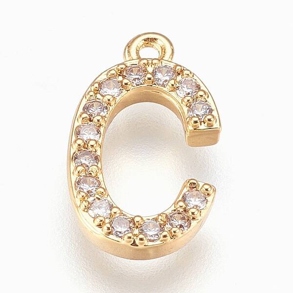 Brass Letter Pendants
