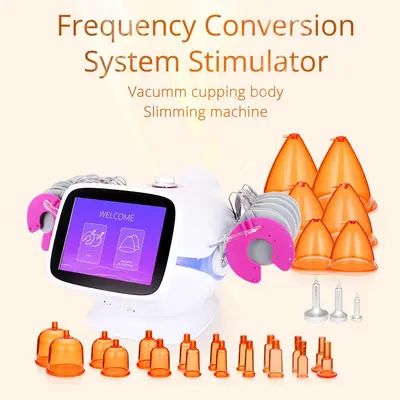 EMS Muscle Stimulator Breast Enhancement Vacumm Cupping Body Slimming Machine for Spa Salon Studio Home Use | LB-61Q2