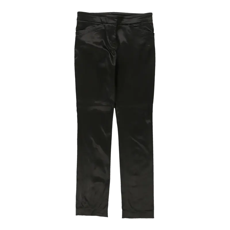 Cavalli Trousers - 30W UK 8 Black Acetate | Size: UK 8
