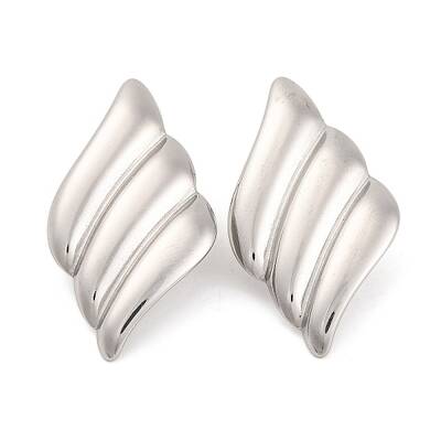 Tarnish Resistant 304 Stainless Steel Stud Earrings for Women