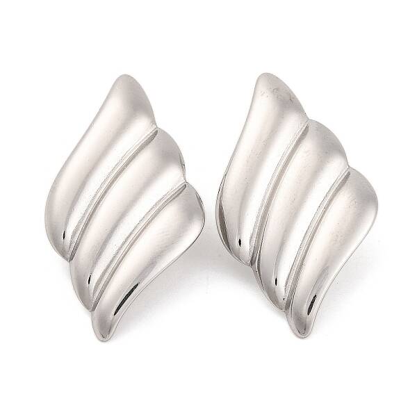 Tarnish Resistant 304 Stainless Steel Stud Earrings for Women