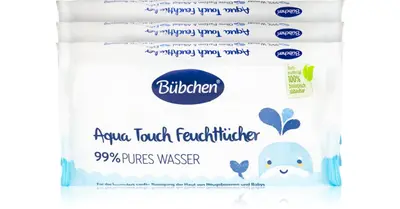 Bübchen Aqua Touch Baby Wet Wipes 3x48 Pieces