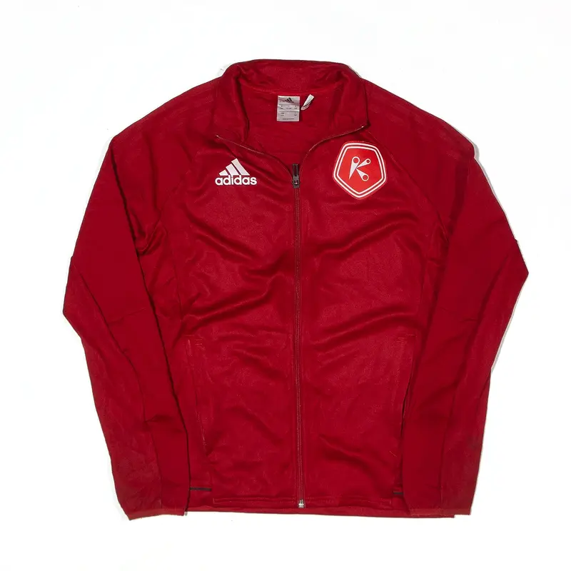 ADIDAS Kickers Jacket Red Track Boys 13-14 Years