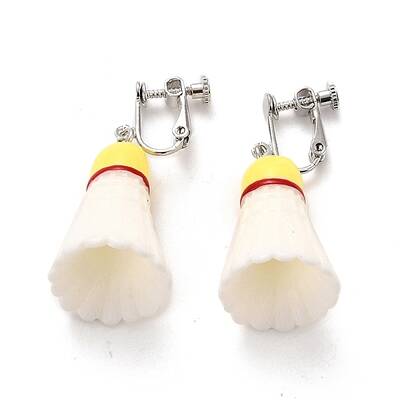 Resin Clip-on Earrings