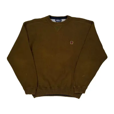 Tommy Hilfiger Jumper - XL Brown Cotton