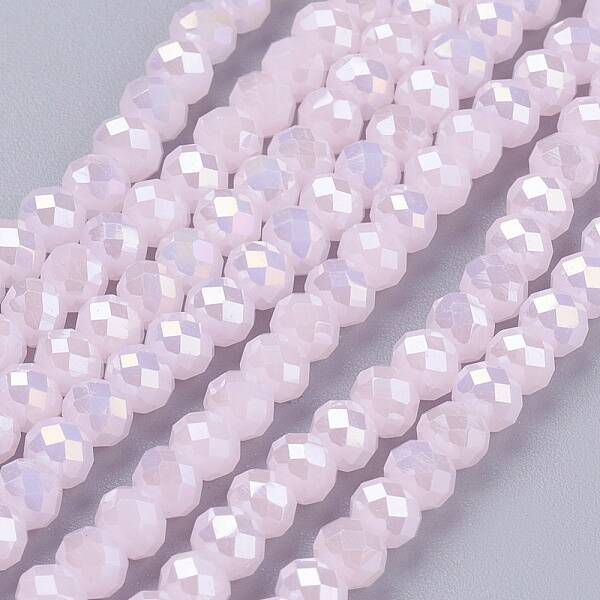 Electroplate Glass Bead Strands