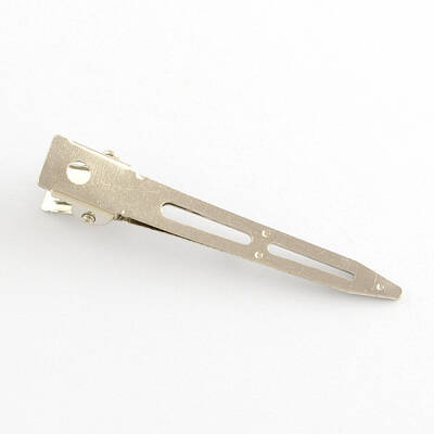Iron Alligator Hair Clip Findings