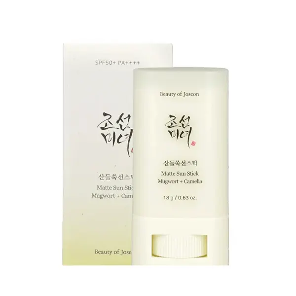 Beauty of joseon Artemisia + Camilia Matte Sun Stick SPF 50 - Mattifying protective stick - 18.0 g